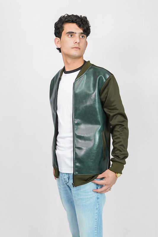 Leather Jack - Green